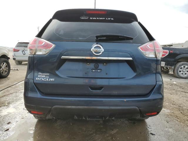 KNMAT2MT2GP624220 - 2016 NISSAN ROGUE S BLUE photo 6