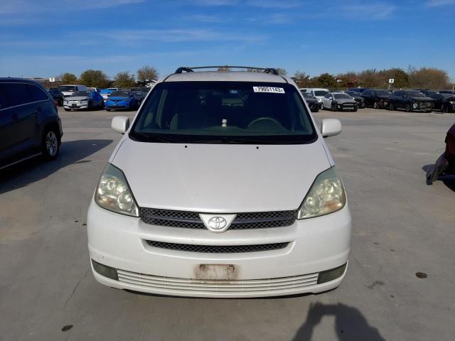 5TDZA22C15S301338 - 2005 TOYOTA SIENNA XLE WHITE photo 5