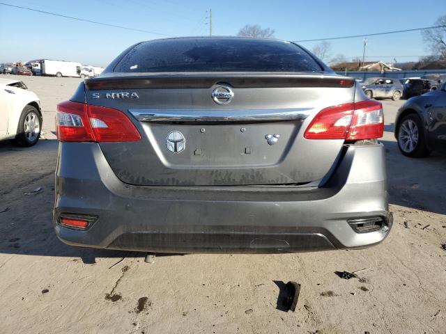 3N1AB7AP1KY307174 - 2019 NISSAN SENTRA S GRAY photo 6