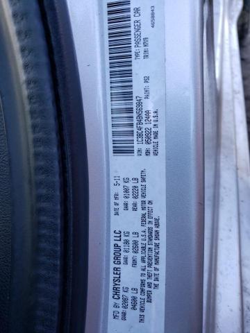 1C3BC4FB4BN569847 - 2011 CHRYSLER 200 LX SILVER photo 12