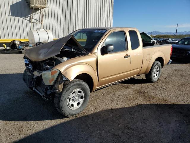 1N6BD06T65C432206 - 2005 NISSAN FRONTIER KING CAB XE GOLD photo 1