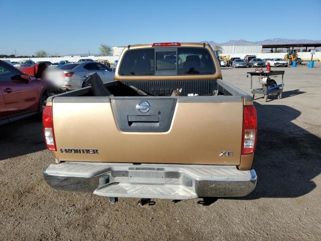 1N6BD06T65C432206 - 2005 NISSAN FRONTIER KING CAB XE GOLD photo 6