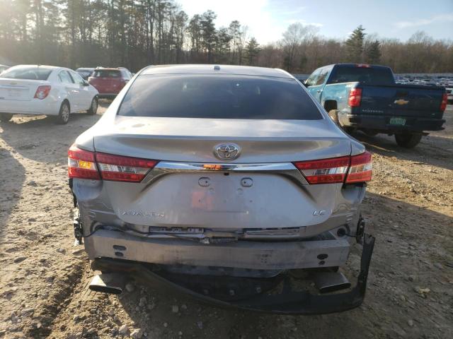 4T1BK1EB8FU156593 - 2015 TOYOTA AVALON XLE SILVER photo 6