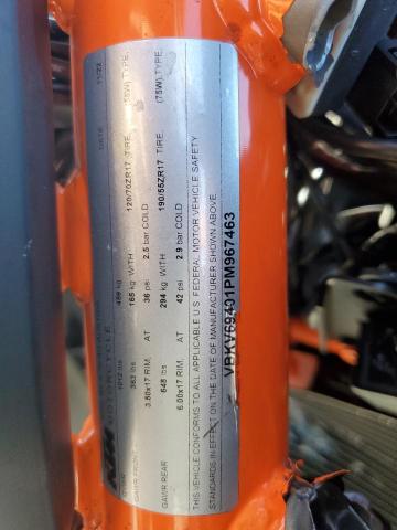 VBKV69401PM967463 - 2023 KTM 1290 SUPER DUKE GT TWO TONE photo 10