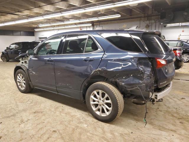 3GNAXJEV2JL353989 - 2018 CHEVROLET EQUINOX LT BLUE photo 2