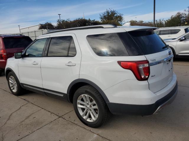 1FM5K7D80GGC58136 - 2016 FORD EXPLORER XLT WHITE photo 2