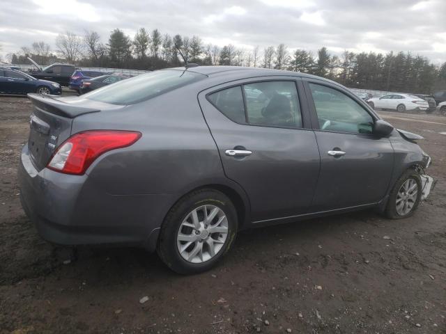 3N1CN7AP1KL818929 - 2019 NISSAN VERSA S GRAY photo 3