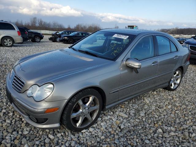 WDBRF52H97E023522 - 2007 MERCEDES-BENZ C 230 SILVER photo 1