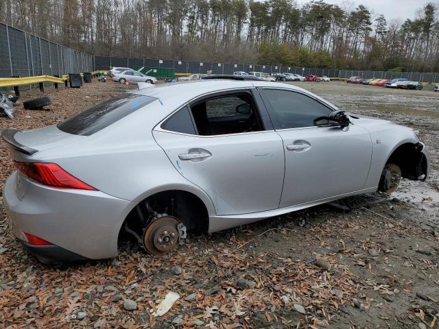 JTHBA1D25H5058139 - 2017 LEXUS IS 200T SILVER photo 3