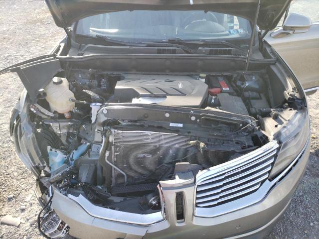 2LMTJ8LP0GBL45863 - 2016 LINCOLN MKX RESERVE Gümüş foto 12