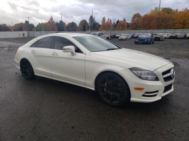 WDDLJ7DB3DA087297 - 2013 MERCEDES-BENZ CLS 550 WHITE photo 4