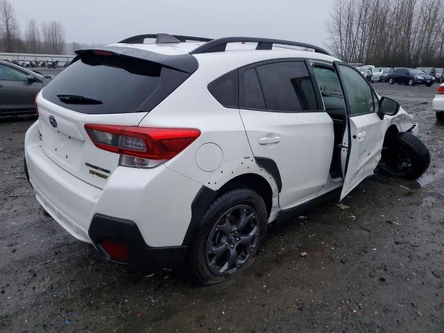 JF2GTHSC0PH318533 - 2023 SUBARU CROSSTREK SPORT WHITE photo 3