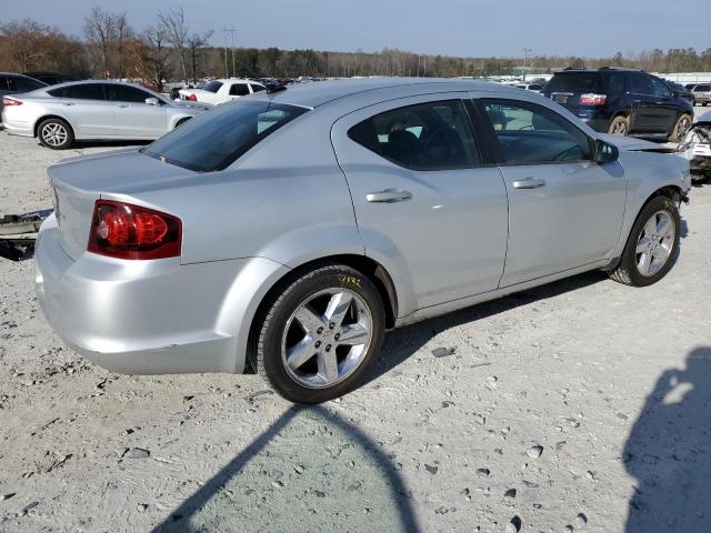 1C3CDZAB3CN147429 - 2012 DODGE AVENGER SE SILVER photo 3