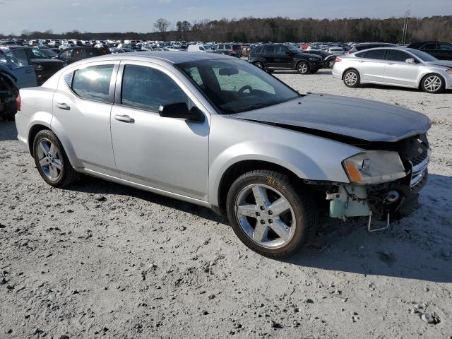 1C3CDZAB3CN147429 - 2012 DODGE AVENGER SE SILVER photo 4