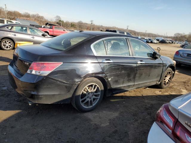 1HGCP36838A067755 - 2008 HONDA ACCORD EXL BLACK photo 3