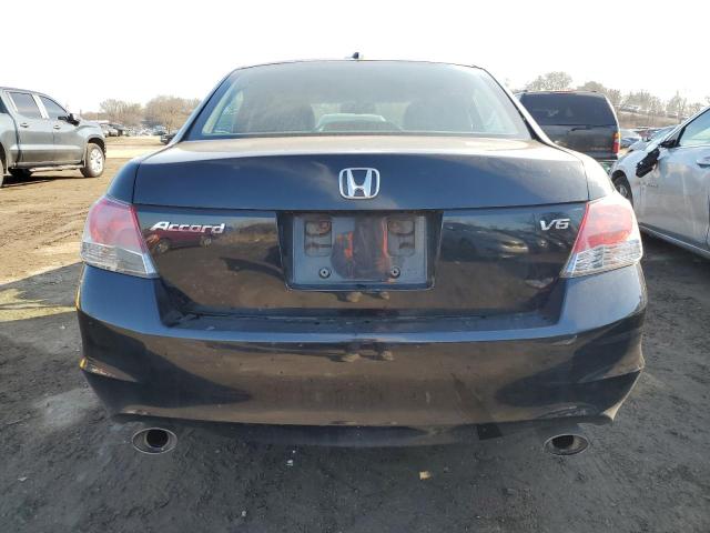 1HGCP36838A067755 - 2008 HONDA ACCORD EXL BLACK photo 6