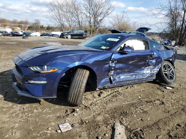 1FA6P8TH6J5141042 - 2018 FORD MUSTANG BLUE photo 1