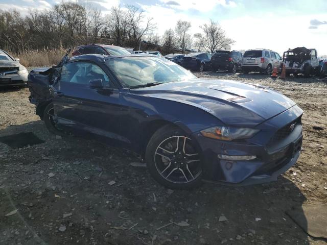 1FA6P8TH6J5141042 - 2018 FORD MUSTANG BLUE photo 4