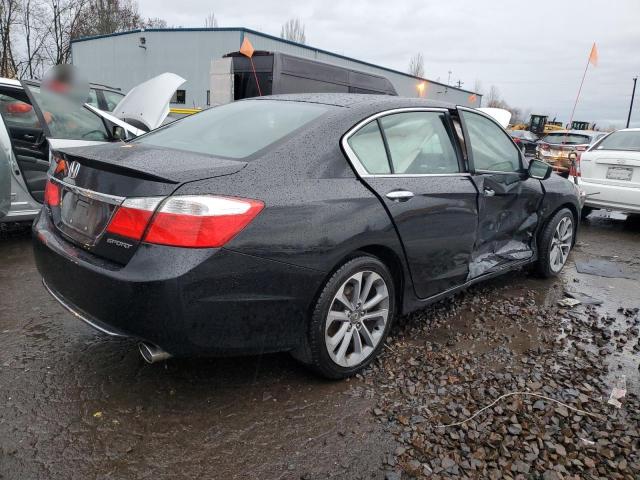 1HGCR2F57DA225731 - 2013 HONDA ACCORD SPORT BLACK photo 3