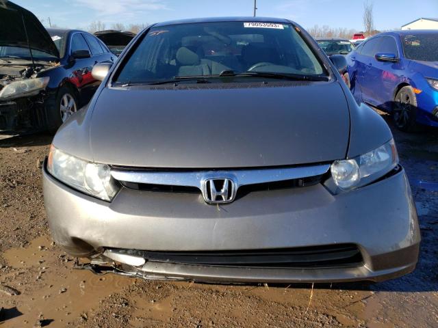 2HGFA165X8H526175 - 2008 HONDA CIVIC LX GRAY photo 5