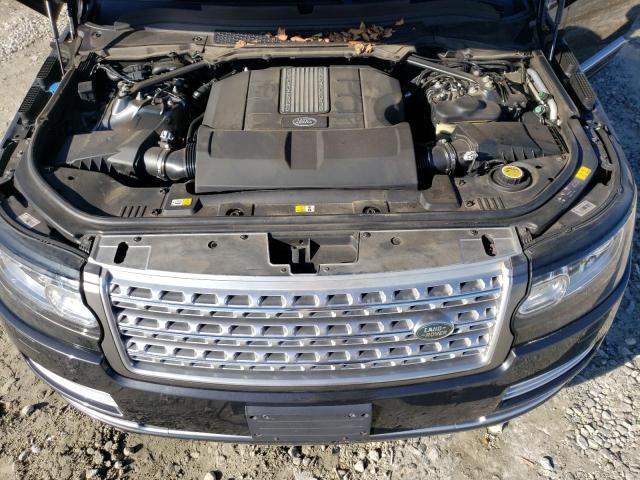 SALGV3EFXGA269604 - 2016 LAND ROVER RANGE ROVE AUTOBIOGRAPHY GRAY photo 12