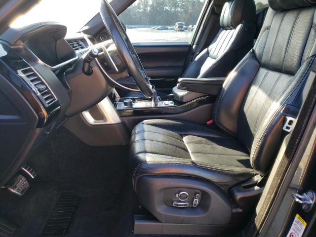 SALGV3EFXGA269604 - 2016 LAND ROVER RANGE ROVE AUTOBIOGRAPHY GRAY photo 7