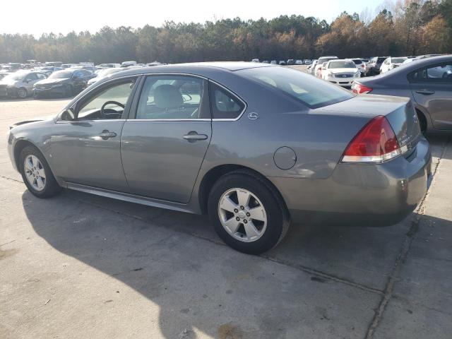 2G1WT57K891146338 - 2009 CHEVROLET IMPALA 1LT GRAY photo 2