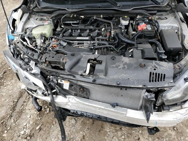 19XFC1F75GE209439 - 2016 HONDA CIVIC EXL ვერცხლისფერი ფოტო 11