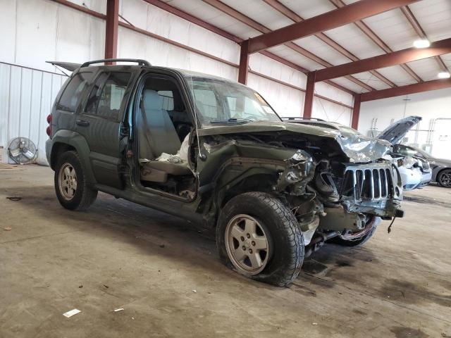 1J4GL48K27W661355 - 2007 JEEP LIBERTY SPORT GREEN photo 4