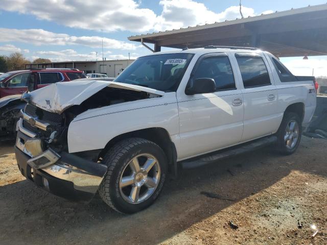 3GNEC12Z85G192356 - 2005 CHEVROLET AVALANCHE C1500 WHITE photo 1