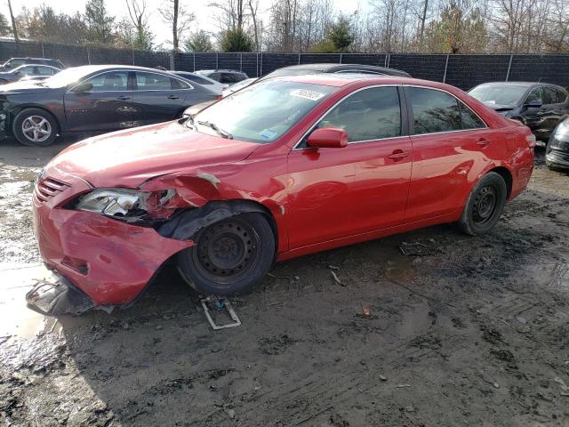 4T1BE46K57U178320 - 2007 TOYOTA CAMRY CE RED photo 1