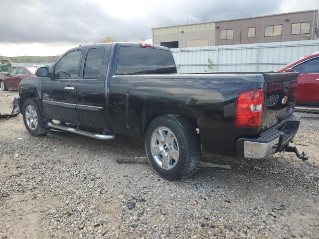 1GCRCSE01BZ356586 - 2011 CHEVROLET SILVERADO C1500 LT BLACK photo 2