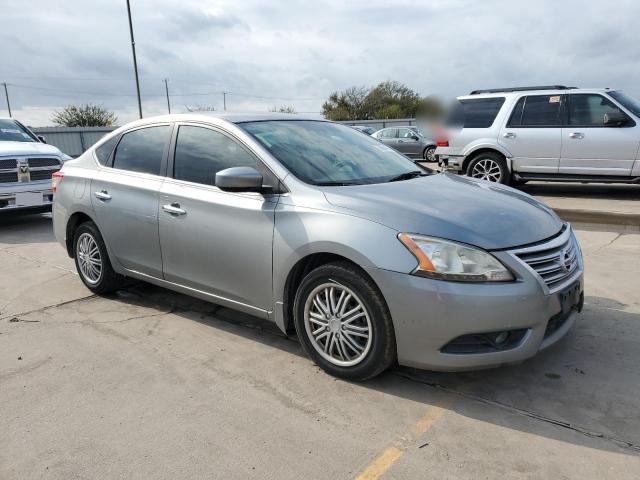 3N1AB7AP8DL757002 - 2013 NISSAN SENTRA S SILVER photo 4