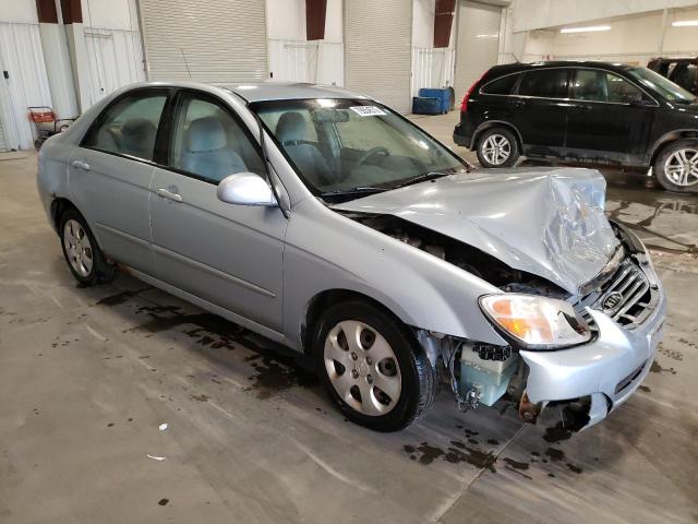 KNAFE121575460465 - 2007 KIA SPECTRA EX BLUE photo 4