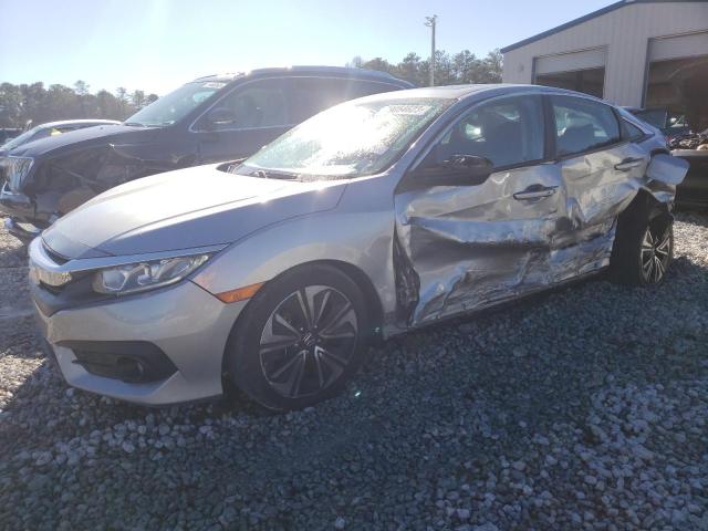 19XFC1F35HE032289 - 2017 HONDA CIVIC EX SILVER photo 1