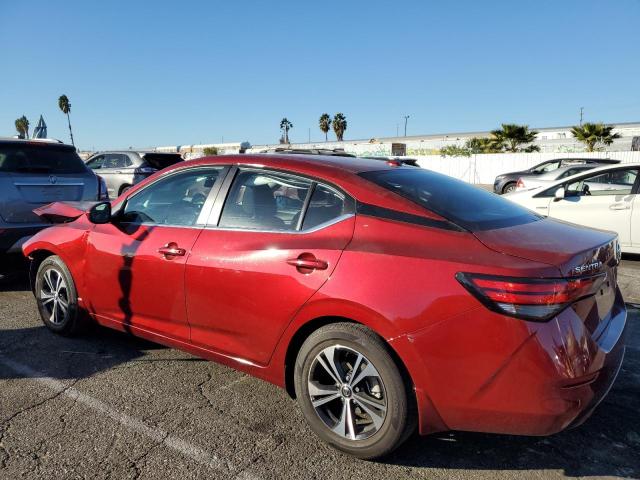 3N1AB8CV0PY277061 - 2023 NISSAN SENTRA SV RED photo 2