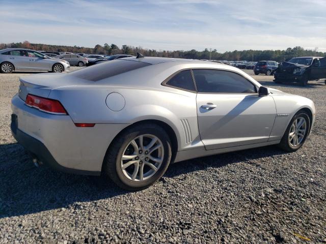 2G1FB1E37F9252784 - 2015 CHEVROLET CAMARO LS SILVER photo 3