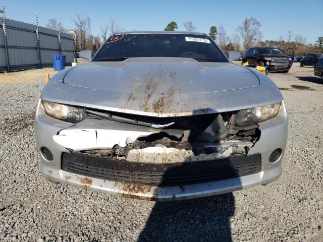 2G1FB1E37F9252784 - 2015 CHEVROLET CAMARO LS SILVER photo 5