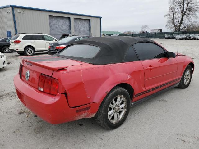 1ZVHT84N785143408 - 2008 FORD MUSTANG RED photo 3