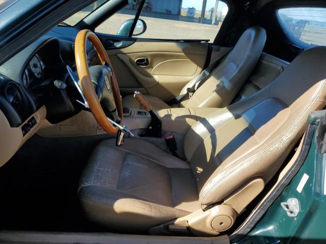 JM1NB353X10211339 - 2001 MAZDA MX-5 MIATA BASE GREEN photo 7