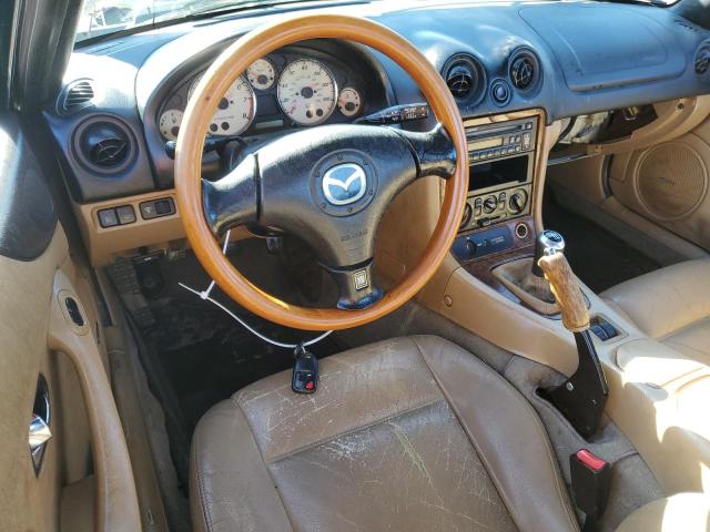 JM1NB353X10211339 - 2001 MAZDA MX-5 MIATA BASE GREEN photo 8