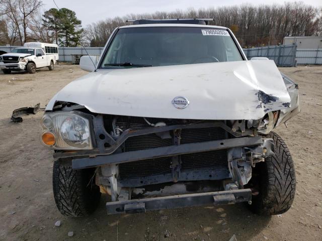 1N6ED26T72C318509 - 2002 NISSAN FRONTIER KING CAB XE WHITE photo 5