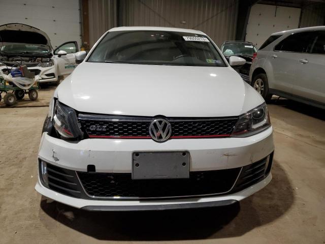 3VW4T7AJ6FM259037 - 2015 VOLKSWAGEN JETTA GLI WHITE photo 5