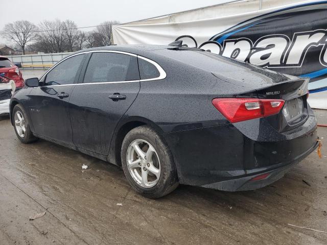 1G1ZB5ST3JF236137 - 2018 CHEVROLET MALIBU LS BLACK photo 2