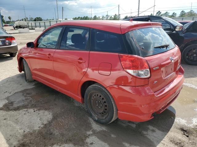 2T1KR32E04C201840 - 2004 TOYOTA COROLLA MA XR RED photo 2