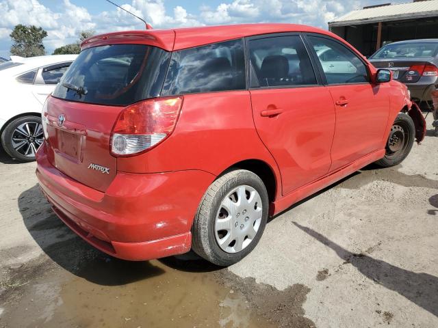 2T1KR32E04C201840 - 2004 TOYOTA COROLLA MA XR RED photo 3