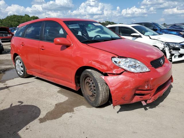 2T1KR32E04C201840 - 2004 TOYOTA COROLLA MA XR RED photo 4