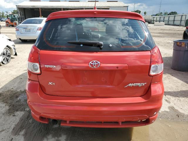 2T1KR32E04C201840 - 2004 TOYOTA COROLLA MA XR RED photo 6