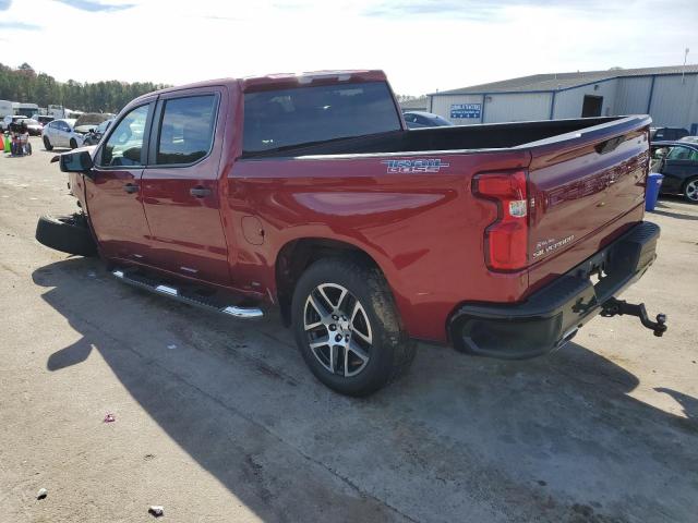 3GCPYCEF6KG111639 - 2019 CHEVROLET SILVERADO K1500 TRAIL BOSS CUSTOM MAROON photo 2