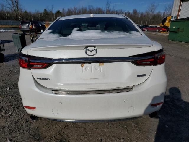 JM1GL1XY0J1304108 - 2018 MAZDA 6 SIGNATURE WHITE photo 6